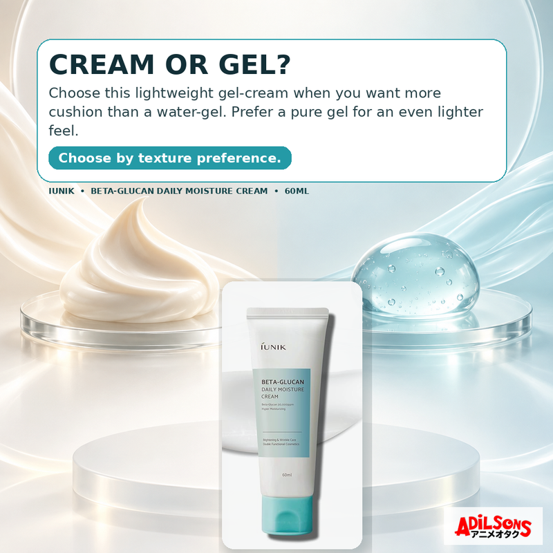 Adilsons Beauty guide for IUNIK Beta Glucan Daily Moisture Cream 60ml — creative 06.