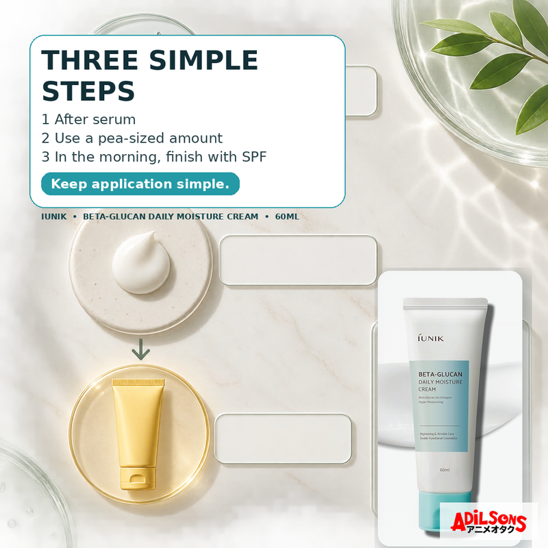 Adilsons Beauty guide for IUNIK Beta Glucan Daily Moisture Cream 60ml — creative 13.