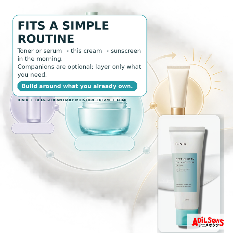 Adilsons Beauty guide for IUNIK Beta Glucan Daily Moisture Cream 60ml — creative 14.