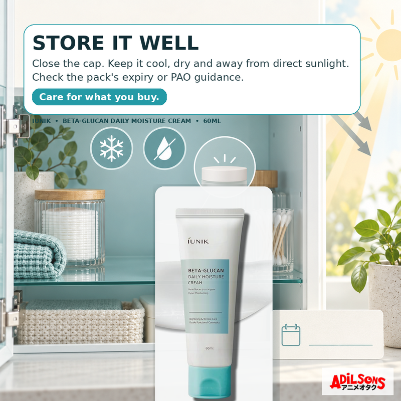 Adilsons Beauty guide for IUNIK Beta Glucan Daily Moisture Cream 60ml — creative 16.