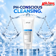 Anua 8 Hyaluronic Acid Moisturizing Gentle Gel Cleanser 150ml ad: Ph-Conscious Cleansing.