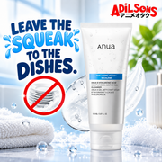 Anua 8 Hyaluronic Acid Moisturizing Gentle Gel Cleanser 150ml ad: Leave The Squeak To The Dishes.
