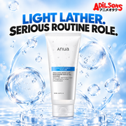 Anua 8 Hyaluronic Acid Moisturizing Gentle Gel Cleanser 150ml ad: Light Lather. Serious Routine Role.