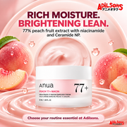 Adilsons Beauty guide for Anua Peach 77% Niacin Enriched Cream 50ml — creative 07.