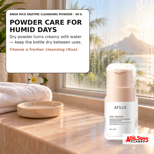 Adilsons Beauty guide for Anua Rice Enzyme Brightening Cleansing Powder 40g — creative 01.