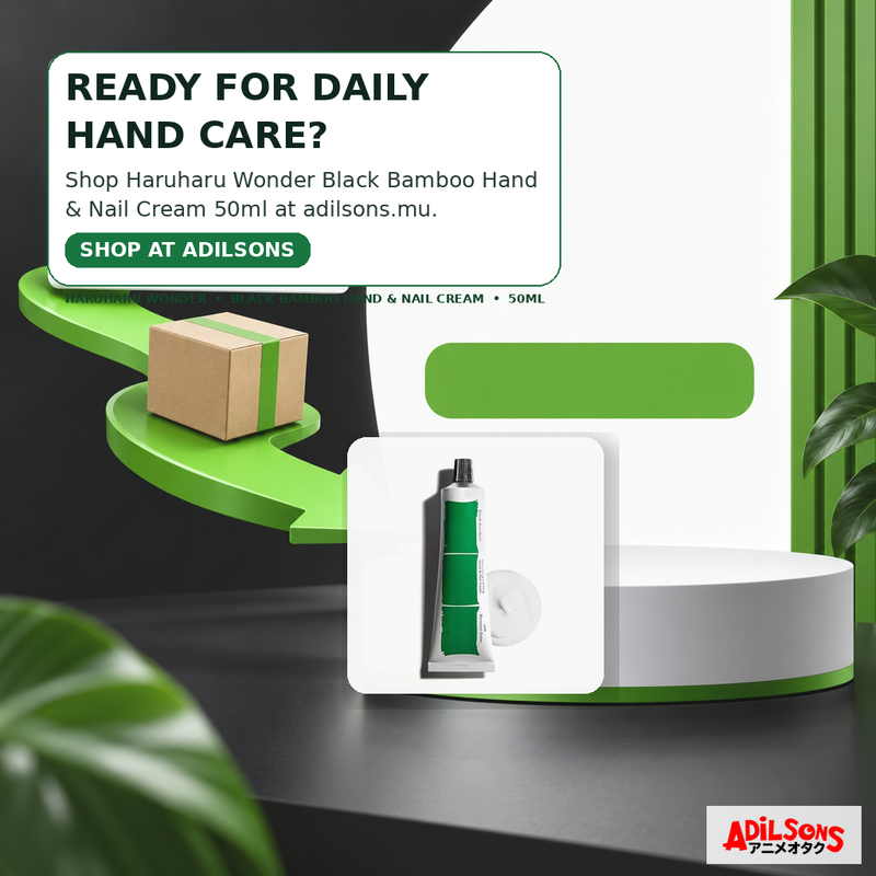 Adilsons Beauty guide for Haruharu Wonder Black Bamboo Nourishing Calming Hand & Nail Cream 50ml — creative 19.