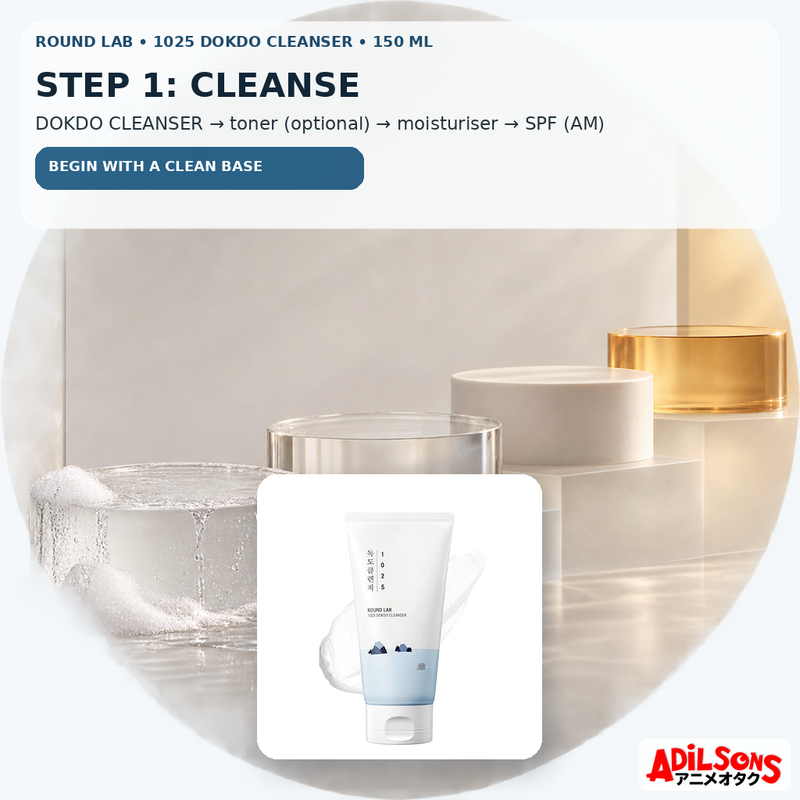 Adilsons Beauty guide for Round Lab 1025 Dokdo Cleanser 150ml — creative 04.