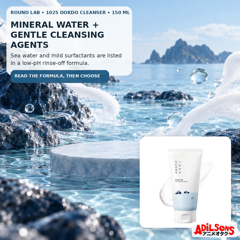 Adilsons Beauty guide for Round Lab 1025 Dokdo Cleanser 150ml — creative 05.