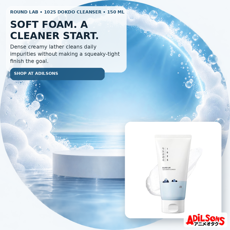 Adilsons Beauty guide for Round Lab 1025 Dokdo Cleanser 150ml — creative 07.