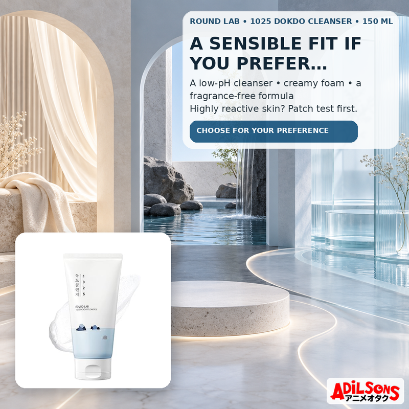 Adilsons Beauty guide for Round Lab 1025 Dokdo Cleanser 150ml — creative 08.