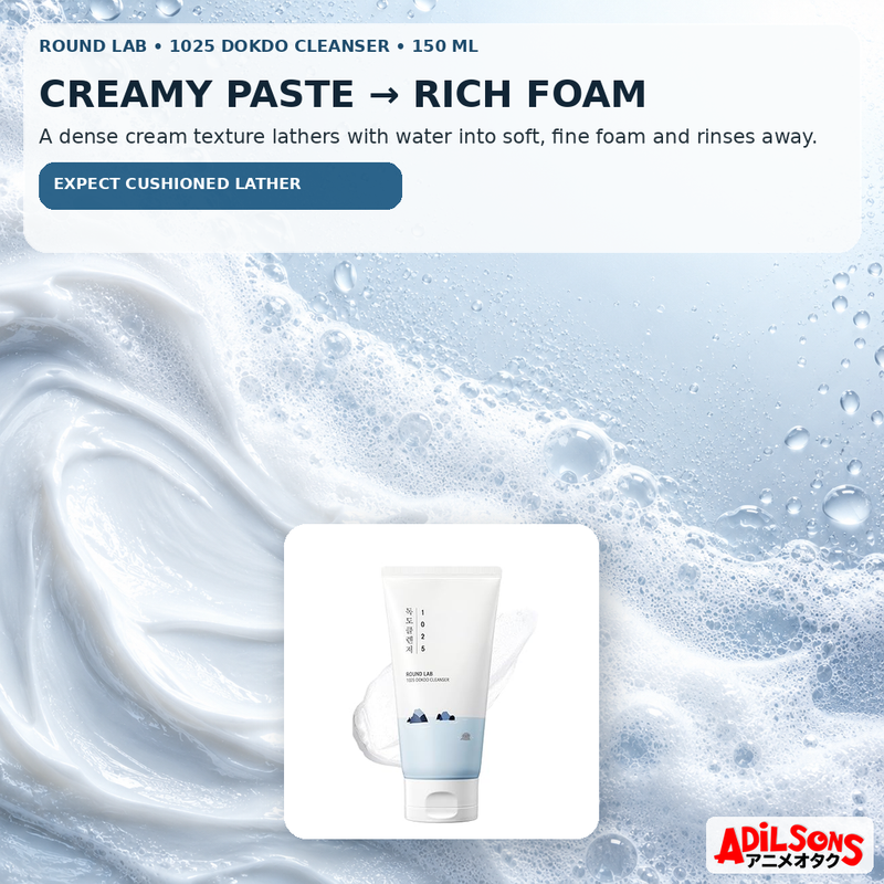 Adilsons Beauty guide for Round Lab 1025 Dokdo Cleanser 150ml — creative 09.
