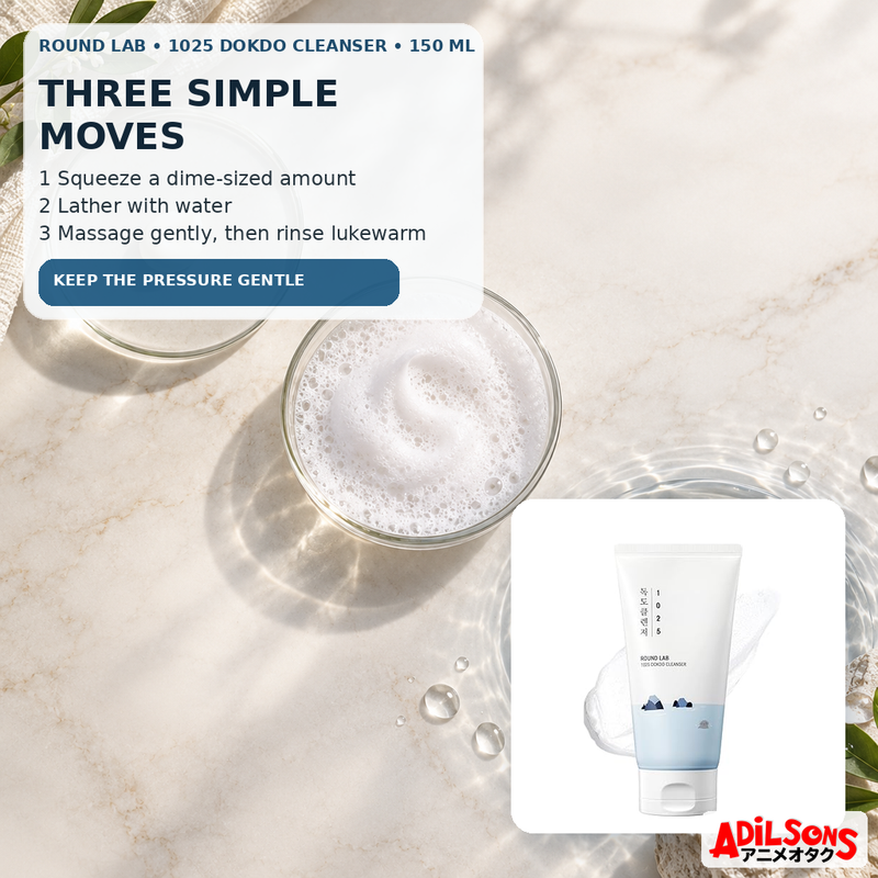 Adilsons Beauty guide for Round Lab 1025 Dokdo Cleanser 150ml — creative 13.