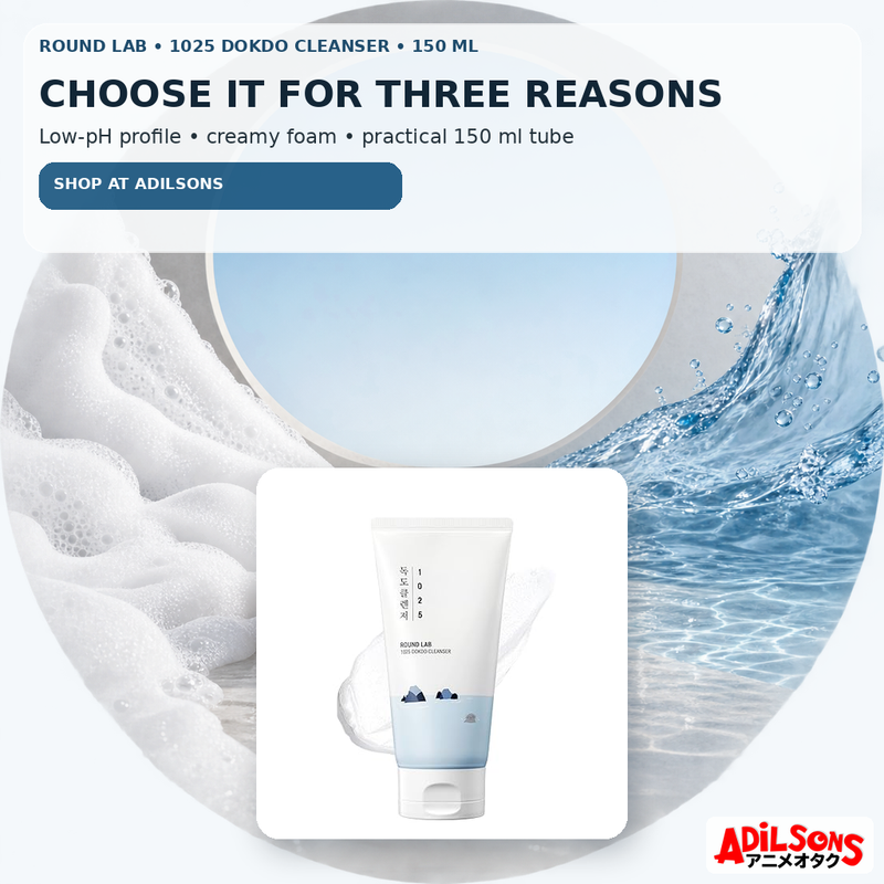 Adilsons Beauty guide for Round Lab 1025 Dokdo Cleanser 150ml — creative 20.