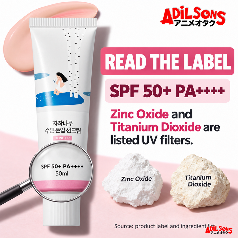 Adilsons Beauty guide for Round Lab Birch Juice Moisturizing Tone Up Sunscreen 50ml SPF50+ PA++++ — creative 11.