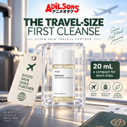 Adilsons Beauty ad for Anua Heartleaf Pore Control Cleansing Oil 20 mL: The Travel-Size First Cleanse.