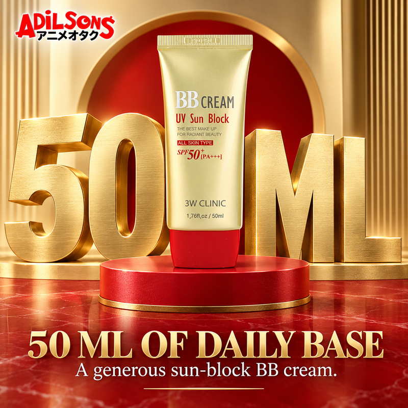 Adilsons Beauty 3W Clinic UV Sun Block BB Cream creative: Purchase for exact 50ml volume