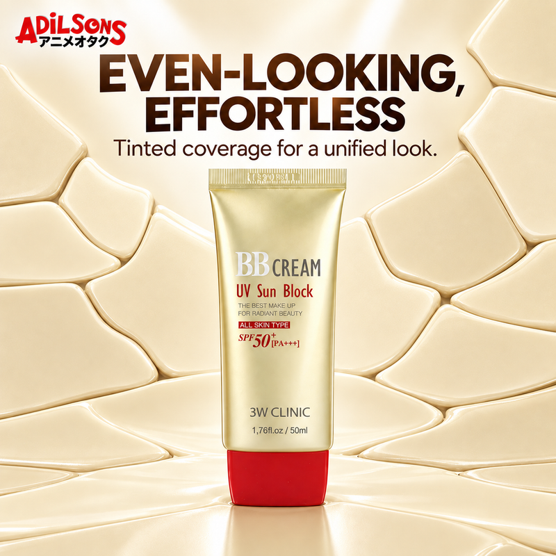 Adilsons Beauty 3W Clinic UV Sun Block BB Cream creative: Purchase for more even-looking tone