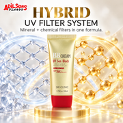 Adilsons Beauty 3W Clinic UV Sun Block BB Cream creative: Purchase for hybrid mineral and chemical UV filter system