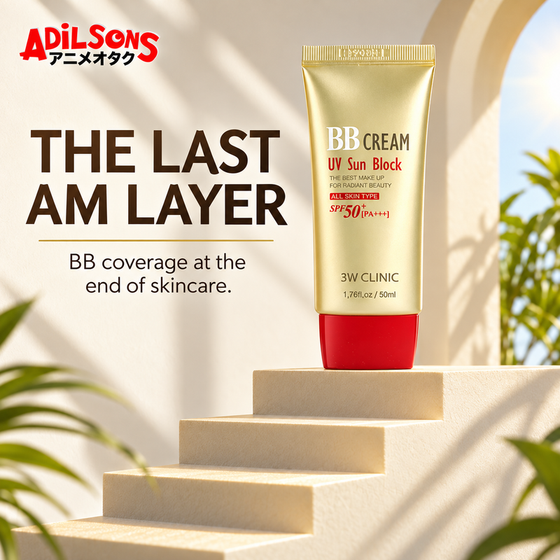 Adilsons Beauty 3W Clinic UV Sun Block BB Cream creative: Purchase for morning final-step fit