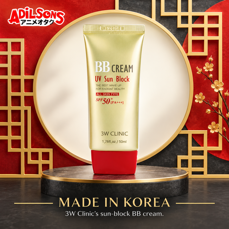 Adilsons Beauty 3W Clinic UV Sun Block BB Cream creative: Purchase for Korean-made product provenance