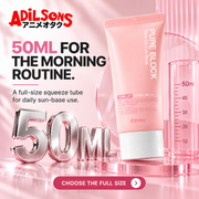 Adilsons sales creative for A'pieu Pure Block Tone-Up Sun Base EX 50ml: 50Ml For The Morning Routine.