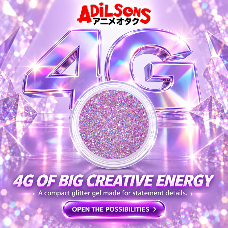 Adilsons creative for Unleashia Get Loose Glitter Gel 4g — 4G OF BIG CREATIVE ENERGY