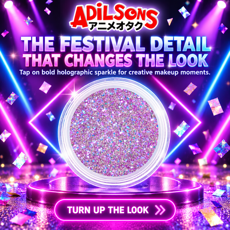 Adilsons creative for Unleashia Get Loose Glitter Gel 4g — THE FESTIVAL DETAIL THAT CHANGES THE LOOK