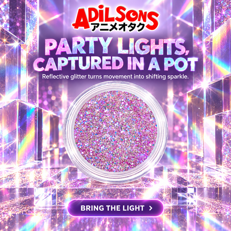 Adilsons creative for Unleashia Get Loose Glitter Gel 4g — PARTY LIGHTS, CAPTURED IN A POT