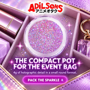 Adilsons creative for Unleashia Get Loose Glitter Gel 4g — THE COMPACT POT FOR THE EVENT BAG