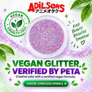 Adilsons creative for Unleashia Get Loose Glitter Gel 4g — VEGAN GLITTER, VERIFIED BY PETA