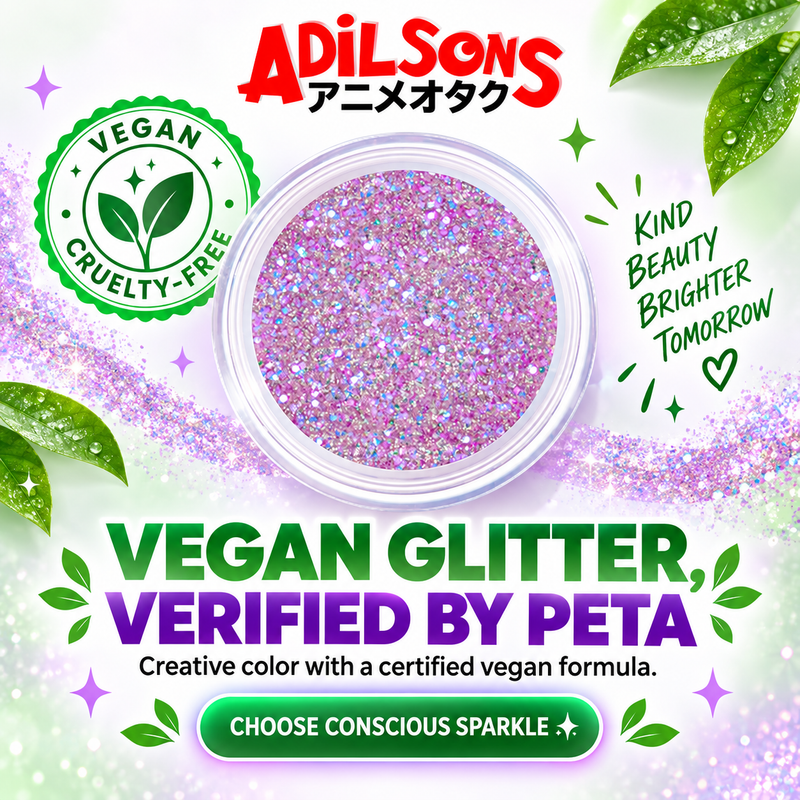 Adilsons creative for Unleashia Get Loose Glitter Gel 4g — VEGAN GLITTER, VERIFIED BY PETA