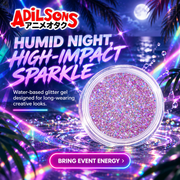 Adilsons creative for Unleashia Get Loose Glitter Gel 4g — HUMID NIGHT, HIGH-IMPACT SPARKLE