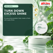 Adilsons Beauty creative for VT Cica No-Sebum Mild Powder 5g — Sebum absorption.