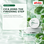 Adilsons Beauty creative for VT Cica No-Sebum Mild Powder 5g — Cica ingredient story.