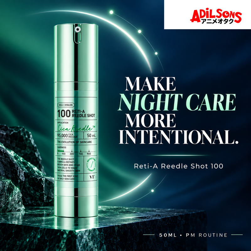 VT Reti-A Reedle Shot 100 50ml creative: MAKE NIGHT CARE MORE INTENTIONAL.