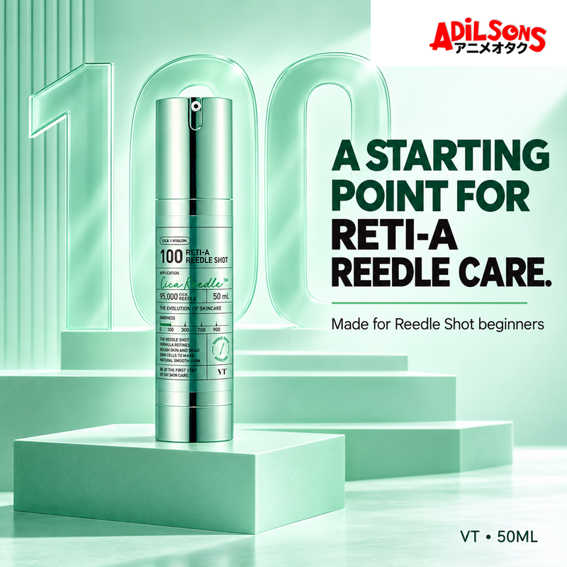 VT Reti-A Reedle Shot 100 50ml creative: A STARTING POINT FOR RETI-A REEDLE CARE.