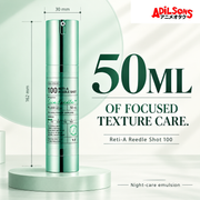 VT Reti-A Reedle Shot 100 50ml creative: 50ML OF FOCUSED TEXTURE CARE.