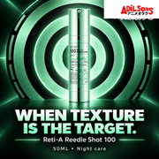VT Reti-A Reedle Shot 100 50ml creative: WHEN TEXTURE IS THE TARGET.