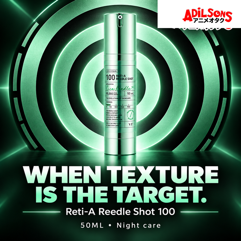 VT Reti-A Reedle Shot 100 50ml creative: WHEN TEXTURE IS THE TARGET.