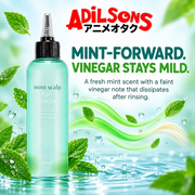 Adilsons creative for A'pieu Mint Scalp & Hair Vinegar 200ML — MINT-FORWARD. VINEGAR STAYS MILD.