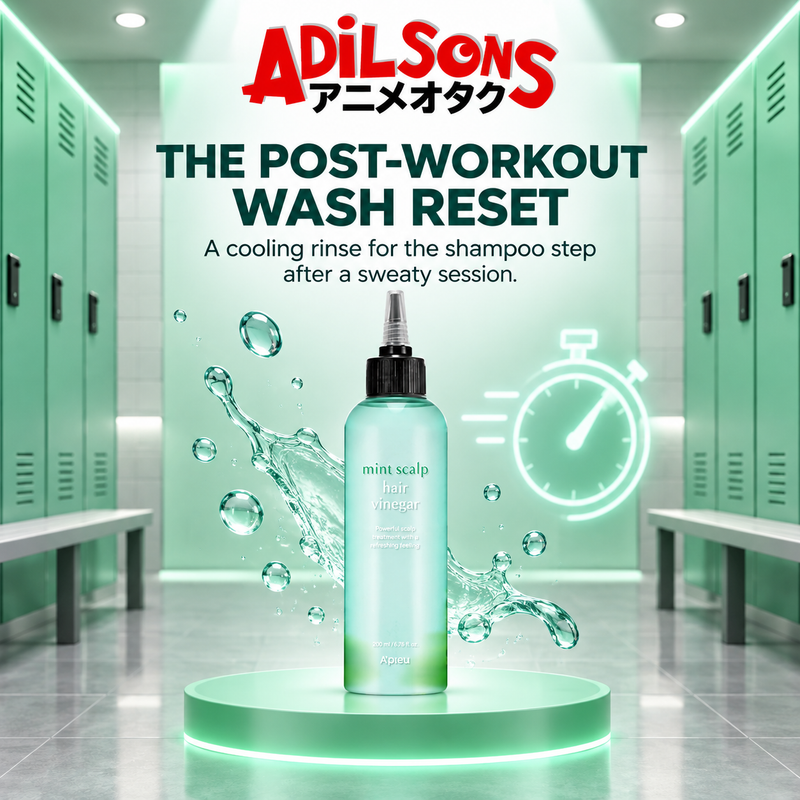 Adilsons creative for A'pieu Mint Scalp & Hair Vinegar 200ML — THE POST-WORKOUT WASH RESET