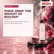 Adilsons Beauty creative for A'pieu Raspberry Hair Vinegar 200ml — Buildup removal.