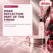 Adilsons Beauty creative for A'pieu Raspberry Hair Vinegar 200ml — Shine appearance.