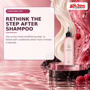 Adilsons Beauty creative for A'pieu Raspberry Hair Vinegar 200ml — Conditioner-step flexibility.