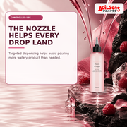Adilsons Beauty creative for A'pieu Raspberry Hair Vinegar 200ml — Controlled dispensing.