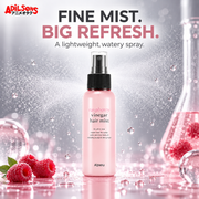 Adilsons Beauty A'pieu Raspberry Vinegar Hair Mist creative: Purchase for fine watery mist texture
