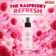 Adilsons Beauty A'pieu Raspberry Vinegar Hair Mist creative: Purchase for fresh raspberry fragrance