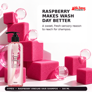 A'pieu Raspberry Vinegar Hair Shampoo 500ml — Raspberry Makes Wash Day Better — Adilsons