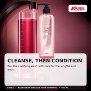 A'pieu Raspberry Vinegar Hair Shampoo 500ml — Cleanse, Then Condition — Adilsons