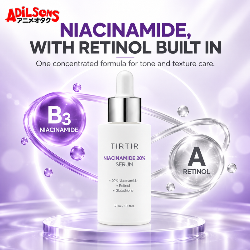 TIRTIR Niacinamide 20% Serum 30 ml creative: retinol included with niacinamide